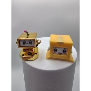 Lanky Box Series 1 Micro Mystery Figure Micro Boxy Adam & Gold Robot set / D1